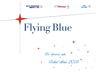 Felicitación Año 2008 Flying Blue
